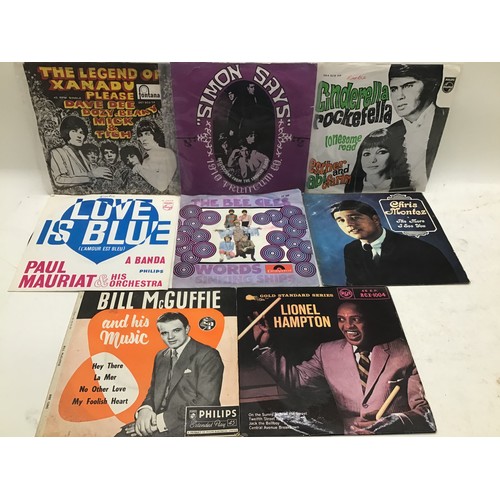 298 - SELECTION OF VARIOUS EP SINGLES. Nice varied selection of 50’s and 60’s extended play records with a... 