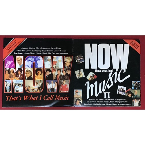 260 - 'NOW THAT'S WHAT I CALL MUSIC' VOL 1 & VOL 2   VINYL LP RECORDS. All 4 records are in Ex condition, ... 