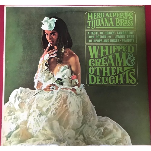 261 - HERB ALPERT'S LP 'WHIPPED CREAM & OTHERS DELIGHTS'. Great Ex conditioned album here on Original Pink... 