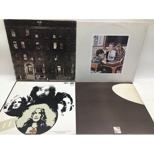 135 - LED ZEPPELIN VINYL LP RECORDS. Quantity of 4 albums here kicking of with a German Pressing of their ... 