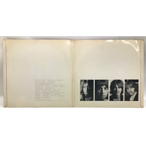 266 - THE BEATLES‎ ‘THE WHITE ALBUM’ UK RELEASE. The Beatles White Album top loading Vinyl from 1968 Origi... 