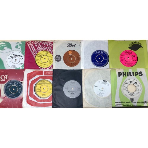 293 - 10 DEMO 7” SINGLE RECORDS. All found here in VG+ conditions we have singles from - The Womenfolk - T... 