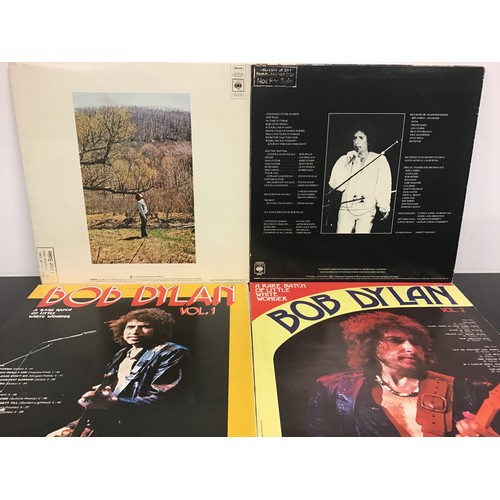 199 - 4 BOB DYLAN LP RECORDS. 2 UK pressed albums here ‘Street Legal + Self Portrait’ both with ‘Demonstra... 