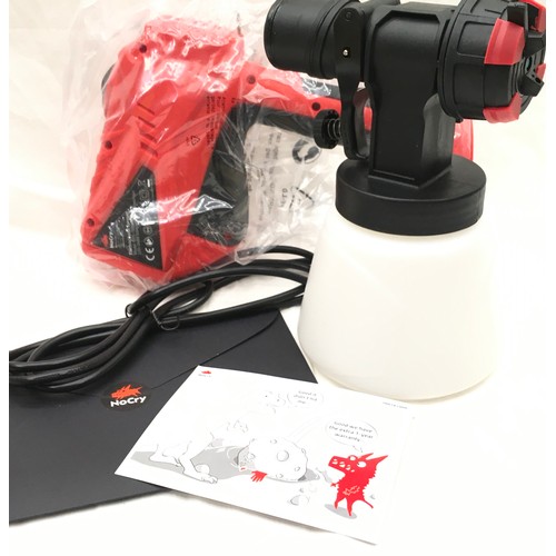 319 - NoCry electric paint sprayer, appears unused c/w 6 x jumbo vacuum storage bags