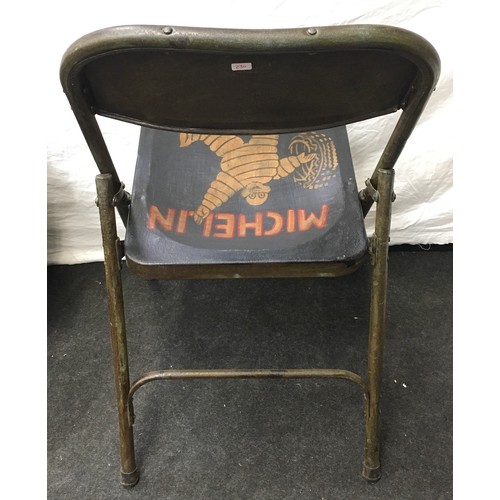 482 - Painted folded chair (230)