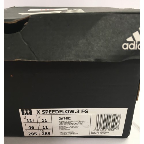 47 - Adidas X Speedflow.3 FG Football Boots. Size 11 (H5)