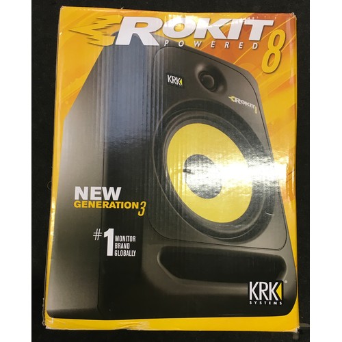 14 - KRK Systems Rokit 8 G3 Subwoofer, boxed. (53)