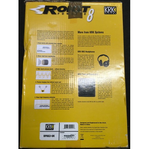 14 - KRK Systems Rokit 8 G3 Subwoofer, boxed. (53)