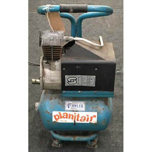 60 - A blue air compressor (H49)