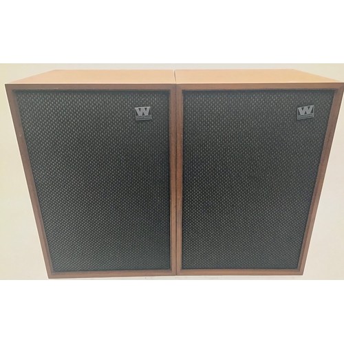 127 - WHARFEDALE DENTON 2  SPEAKERS. Vintage Wharfedale Denton 2 Bookshelf Speakers. They have been well l... 
