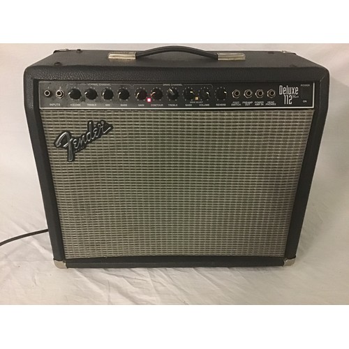 144 - FENDER GUITAR AMPLIFIER. Here we have model Deluxe 112 which is from the early 1990’s and powers up ... 