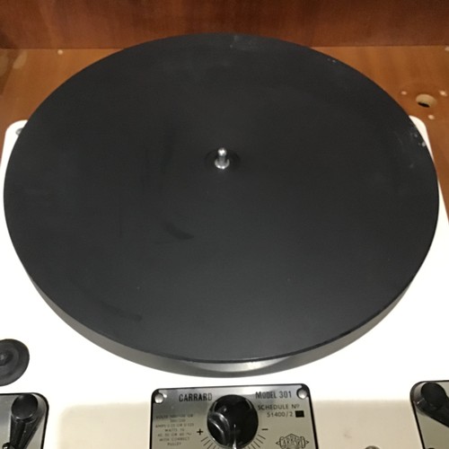 166 - GARARD 301 TURNTABLE. Untested and without tone arm. Complete withtechnical detail sheet and inspect... 