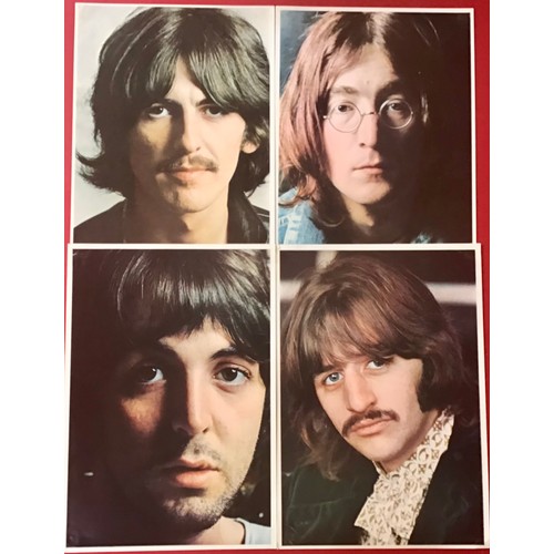 40 - THE BEATLES UNNUMBERED WHITE ALBUM. This double album found here in VG+ condition on Apple Records P... 