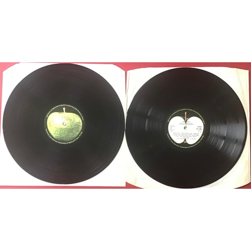 40 - THE BEATLES UNNUMBERED WHITE ALBUM. This double album found here in VG+ condition on Apple Records P... 