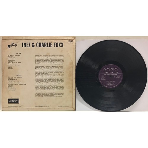 33 - INEZ & CHARLIE FOXX VINYL ALBUM. This is an original 1965 release found here in VG+ condition on the... 