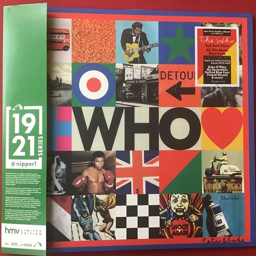 44 - THE WHO 1921 SERIES  LIMITED HMV NUMBERED DOUBLE ALBUM. Found here in superb condition pressed on a ... 