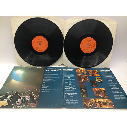 30 - SOFT MACHINE VINYL LP RECORD 'SIX'.  Nice original press double album from 1973 on CBS S 68214 found... 