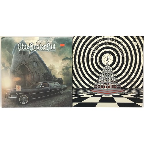 78 - 2 X BLUE OYSTER CULT LP RECORDS. Here we have 2 albums on CBS Records. Titles are 'On Your Feet Or O... 