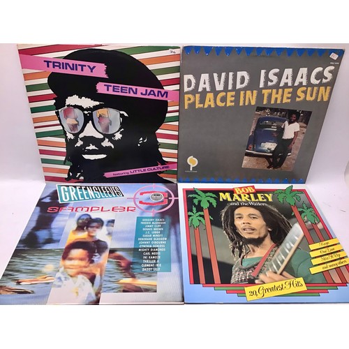 152 - REGGAE RELATED VINYL LP RECORDS. Here the selection includes - 2 Bob Marley - 4 x Third World - Davi... 