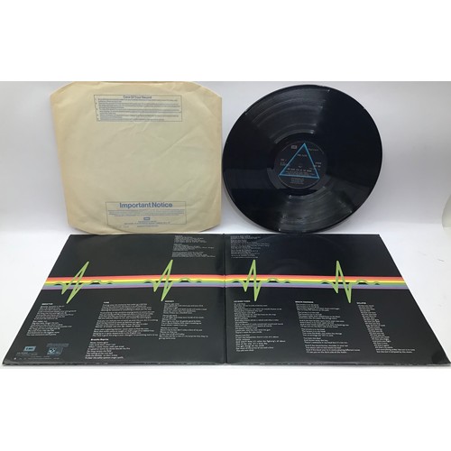 3 - PINK FLOYD LP RECORDS X 2. Copies here include ‘ Dark Side Of The Moon’ on Harvest SHVL 804 and ‘Ani... 