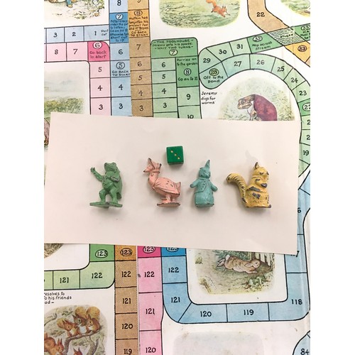 5 - Peter Rabbits Race Game with lead figures C1945 by Beatrix Potter. This is the second edition which ... 