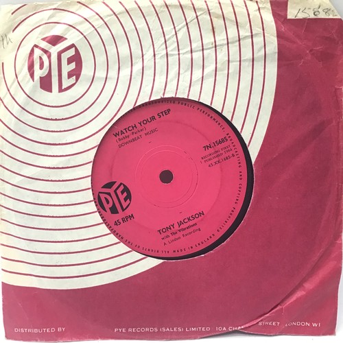 105 - TONY JACKSON  'BYE BYE BABY' / 'WATCH YOUR STEP' BEAT/MOD 7