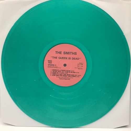 65 - THE SMITHS 'THE QUEEN IS DEAD' NEW GREEN VINYL. Made in Poland and found here pressed in Green Vinyl... 