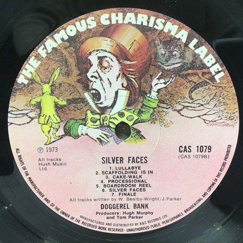 23 - DOGGEREL BANK 'SILVER FACES' LP RECORD. Released in the U.K. on Charisma CAS 1079 in 1973, this unus... 