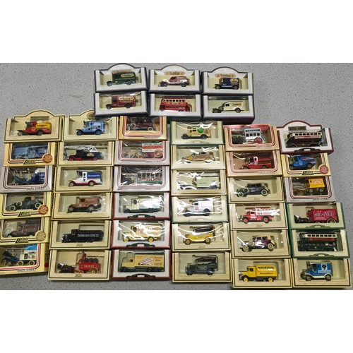 414 - 42 Lledo Days Gone and Hamleys boxed diecast models.