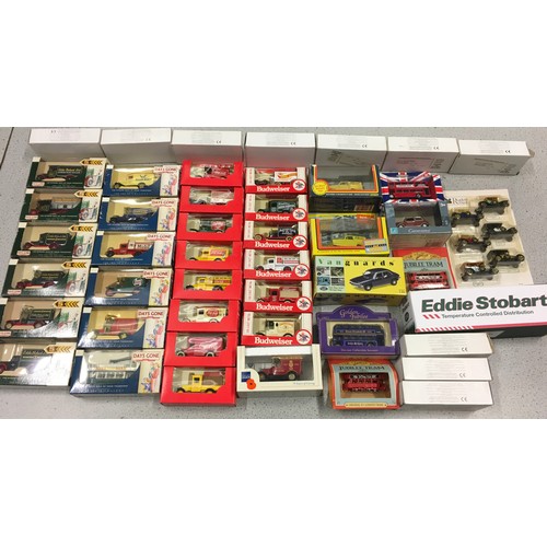 420 - 52 boxed diecast models mainly Lledo.