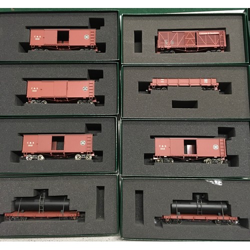 100 - Bachmann Spectrum ON30 Gauge Colorado & Southern Rolling Stock consisting of catalogue no. 27023 x 4... 