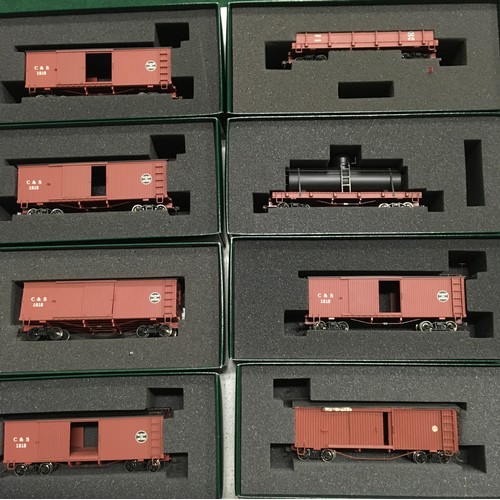 75 - Bachmann Spectrum ON30 Gauge Colorado & Southerm Rolling Stock consisting of catalogue No.27023 x 5 ... 