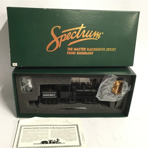 73 - Bachmann Spectrum On30 Gauge reference 25662 2-Truck Shay Locomotive. Generally Excellent in Excelle... 