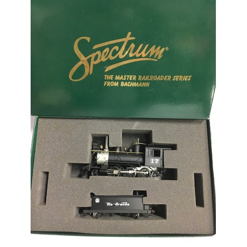 69 - Bachmann Spectrum On30 2-6-0 Steam Locomotive, Rio Grande #17. Appears Excellent.