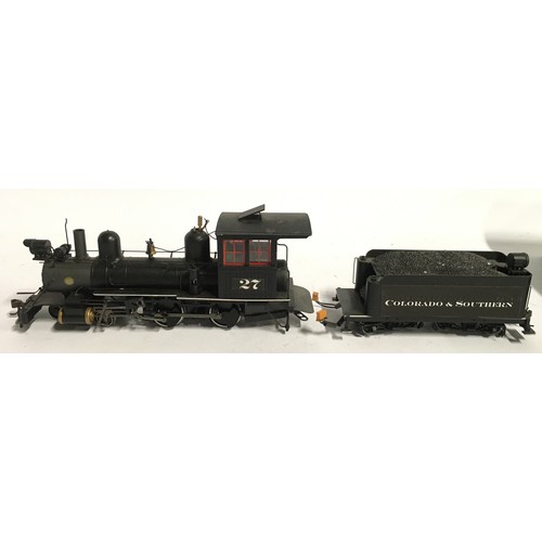 56 - Bachmann Spectrum 28322 On30 Modern 4-4-0 American Outside Frame Steam Locomotive, Colorado & Southe... 