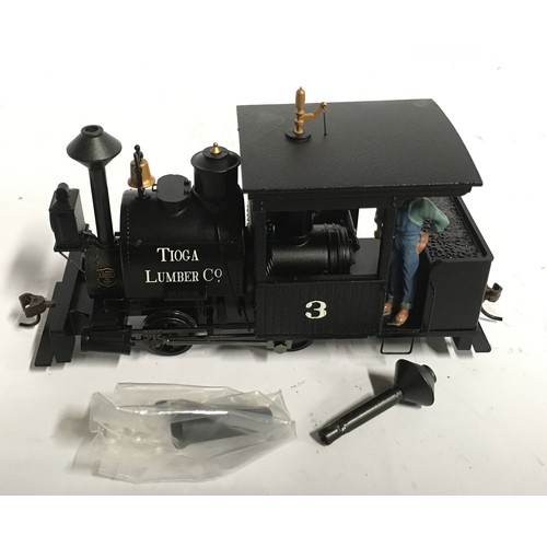 53 - Bachmann Spectrum 28204 On30 0-4-2 Porter Steam locomotive Tioga Lumber Co. #3. Appears Excellent, i... 