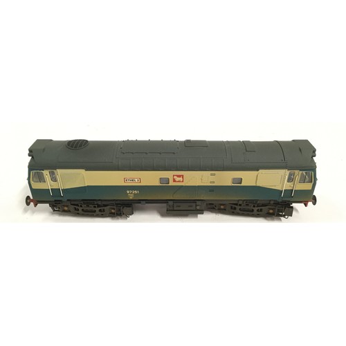 54 - Bachmann OO Gauge Ethel 2 Diesel locomotive 97251 blue grey weathered. Appears Excellent in wrong bo... 