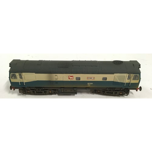 54 - Bachmann OO Gauge Ethel 2 Diesel locomotive 97251 blue grey weathered. Appears Excellent in wrong bo... 