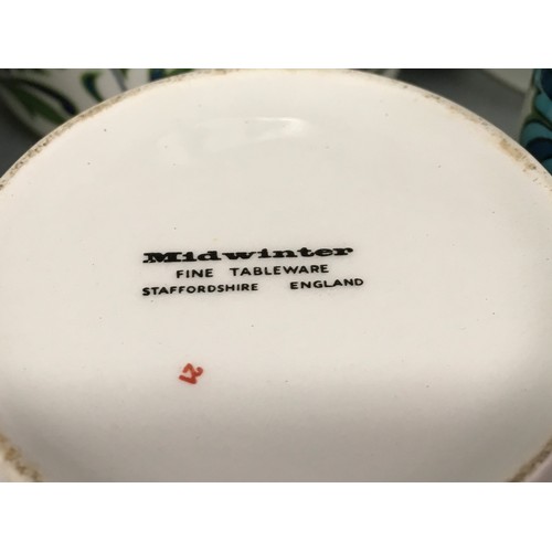 85 - Midwinter large collection of dinner/tea ware in the 