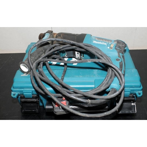 193 - Makita hammer drill ref: AVT HR2611f in hard case