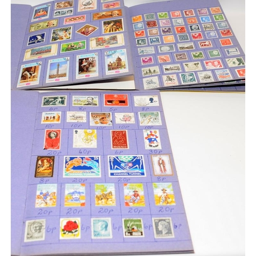 203 - Large quantity of postage stamps, both in albums and loose for sorting in tins