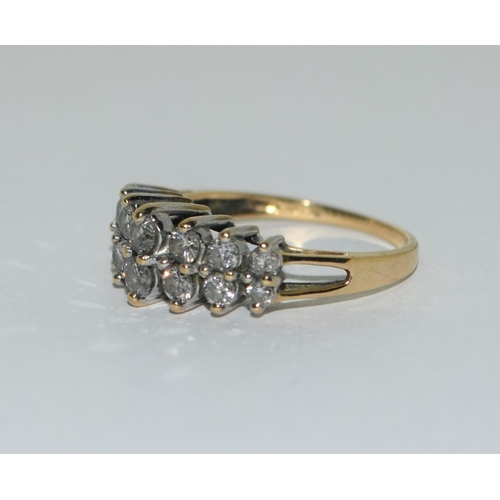 361 - A Diamond approx 1.00ct and 14ct gold ring size O