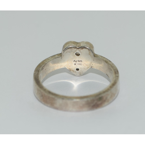 426 - Genuine Gucci silver ring Size R