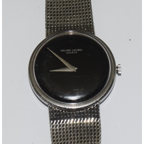 434 - Favre-Leuba Geneve 3511 manual wind wrist watch