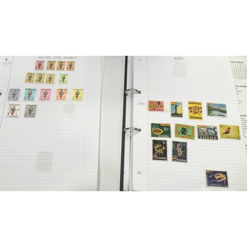 209 - Large collection of mainly Rest of World stamps contained within 13 folders