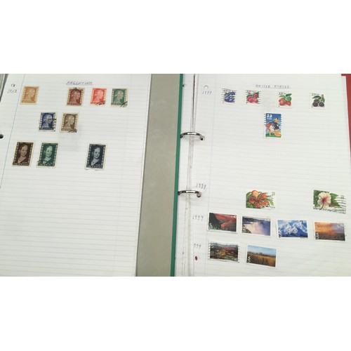 209 - Large collection of mainly Rest of World stamps contained within 13 folders