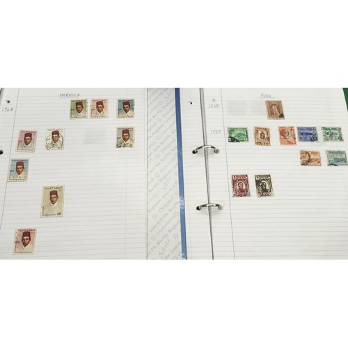 209 - Large collection of mainly Rest of World stamps contained within 13 folders