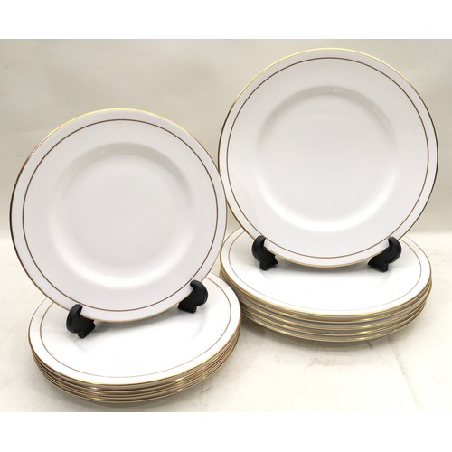 27 - Extensive part collection of Royal Worcester dinnerware in the Contessa pattern. 24 pieces in all, m... 