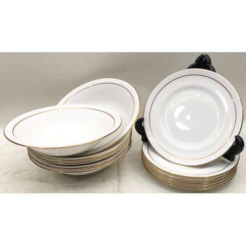 27 - Extensive part collection of Royal Worcester dinnerware in the Contessa pattern. 24 pieces in all, m... 