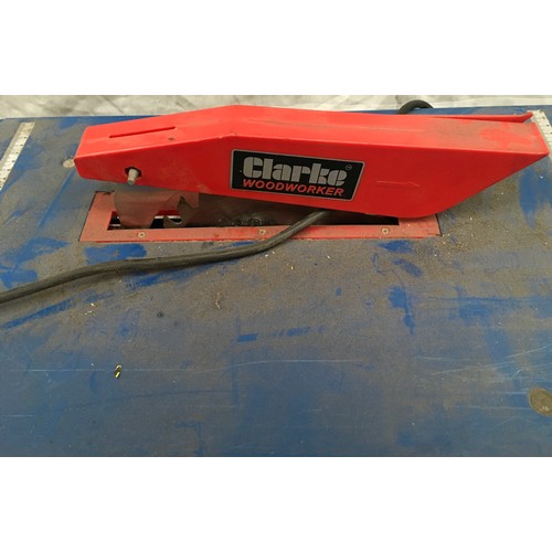 199 - Clarke Woodworker electric saw (24).